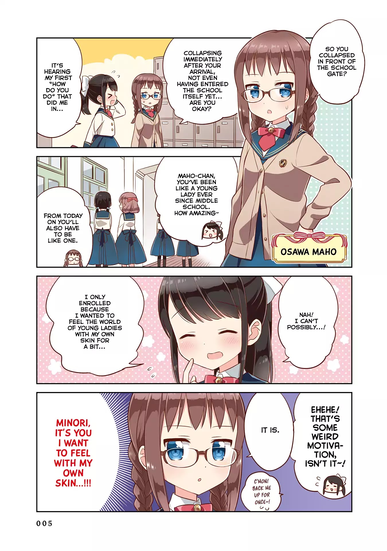 Minori & 100 Ladies Chapter 1 page 4 - Chapter 1