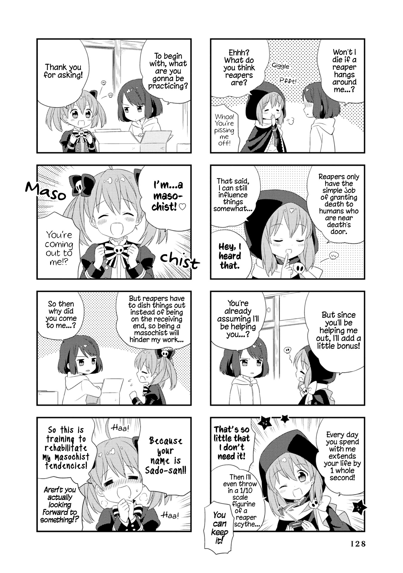 Minori & 100 Ladies Chapter 11.5 page 3 - Chapter 11.5: Shinigami Rinne no Korosanai Nichijou