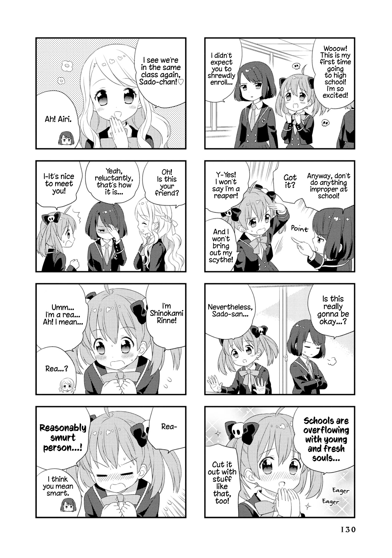 Minori & 100 Ladies Chapter 11.5 page 5 - Chapter 11.5: Shinigami Rinne no Korosanai Nichijou