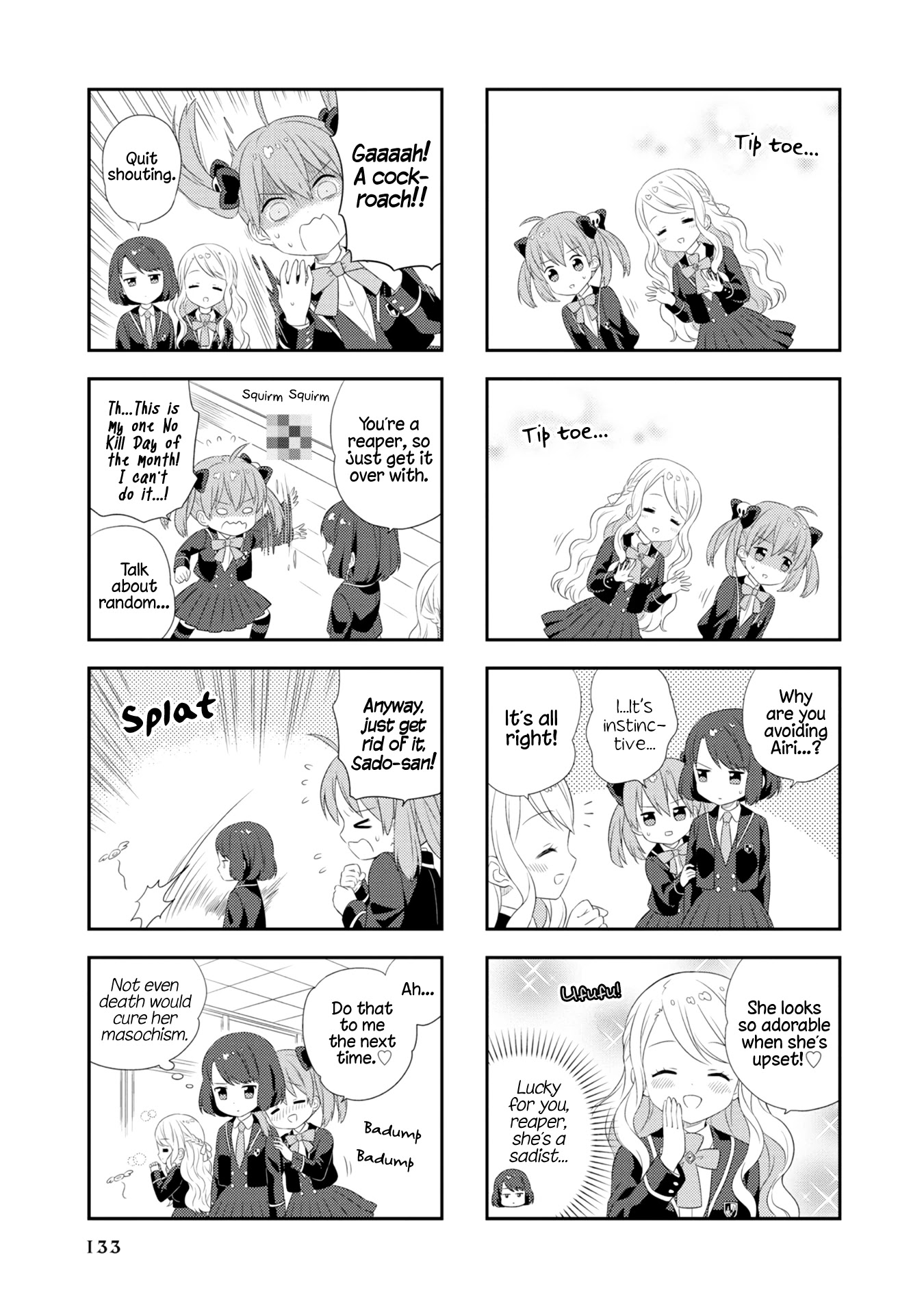 Minori & 100 Ladies Chapter 11.5 page 8 - Chapter 11.5: Shinigami Rinne no Korosanai Nichijou