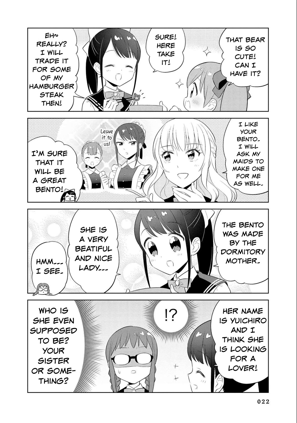 Minori & 100 Ladies Chapter 13 page 8 - Chapter 13