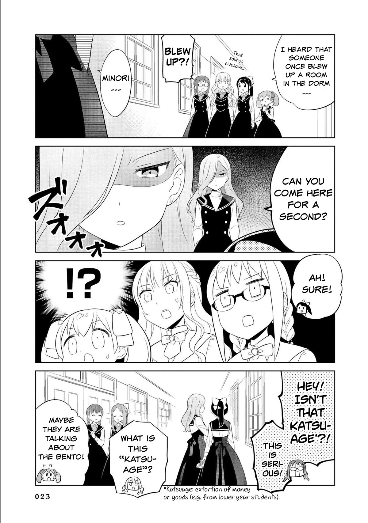 Minori & 100 Ladies Chapter 13 page 9 - Chapter 13