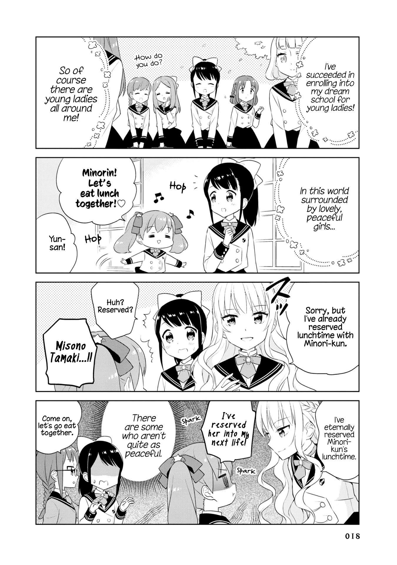 Minori & 100 Ladies Chapter 2 page 2 - Chapter 2