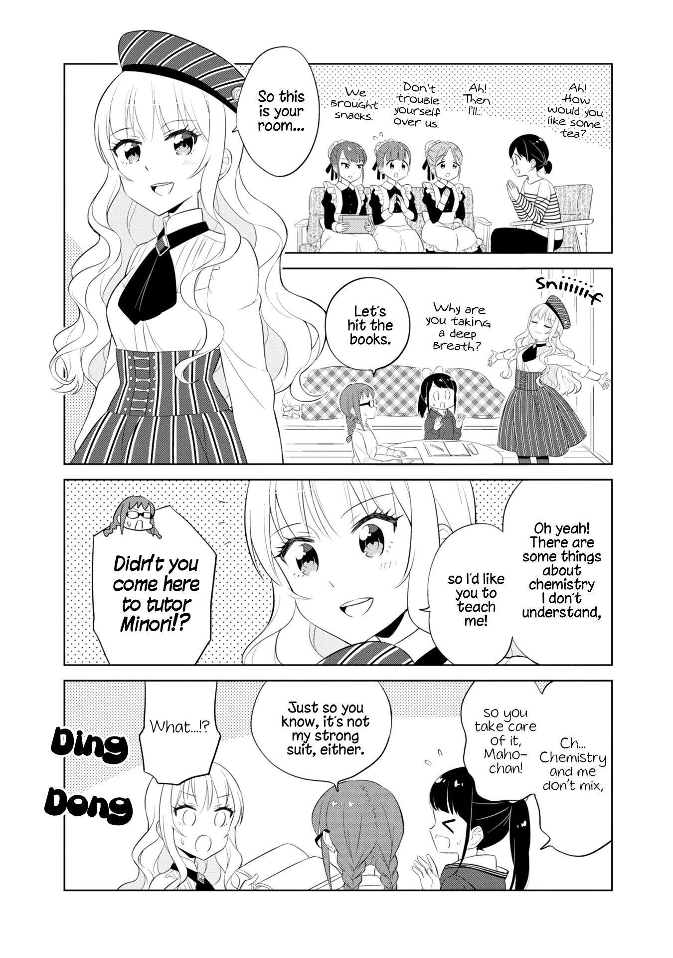 Minori & 100 Ladies Chapter 8 page 7 - Chapter 8