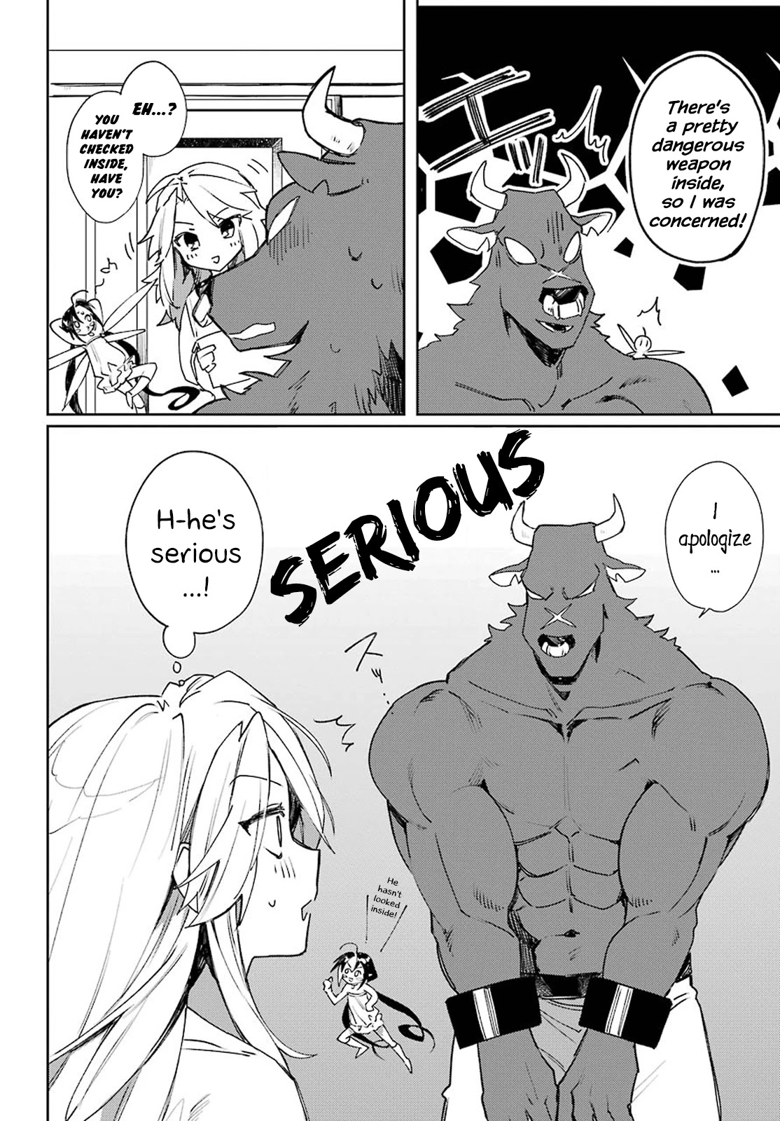 Minotaurus's Sweetheart Chapter 12 page 20 - Chapter 12: The Human "Boss"