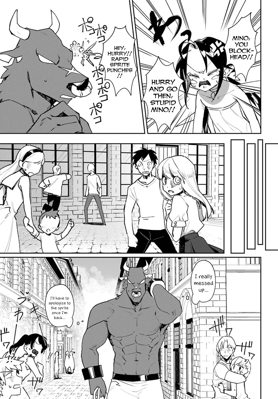 Minotaurus's Sweetheart Chapter 12 page 5 - Chapter 12: The Human "Boss"