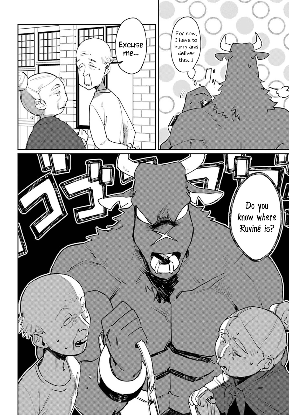 Minotaurus's Sweetheart Chapter 12 page 6 - Chapter 12: The Human "Boss"