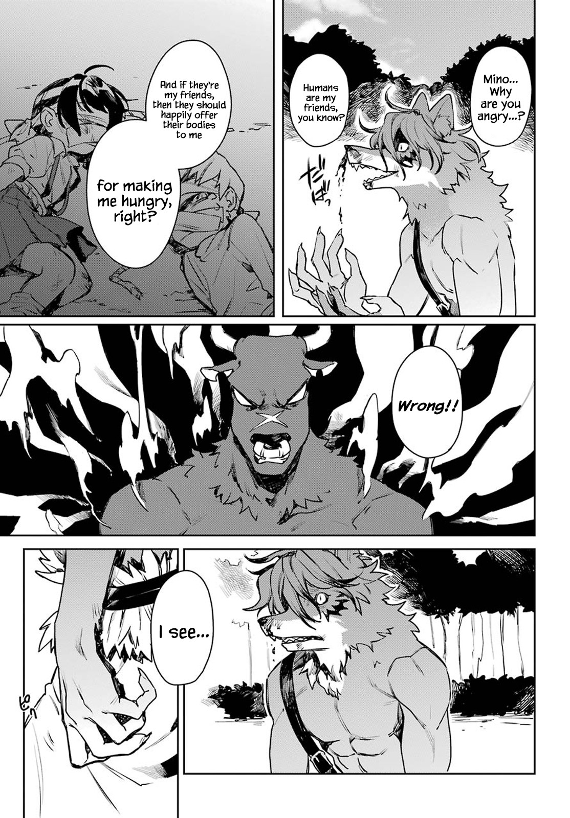Minotaurus's Sweetheart Chapter 8 page 11 - Chapter 8: Even Though We're Friends