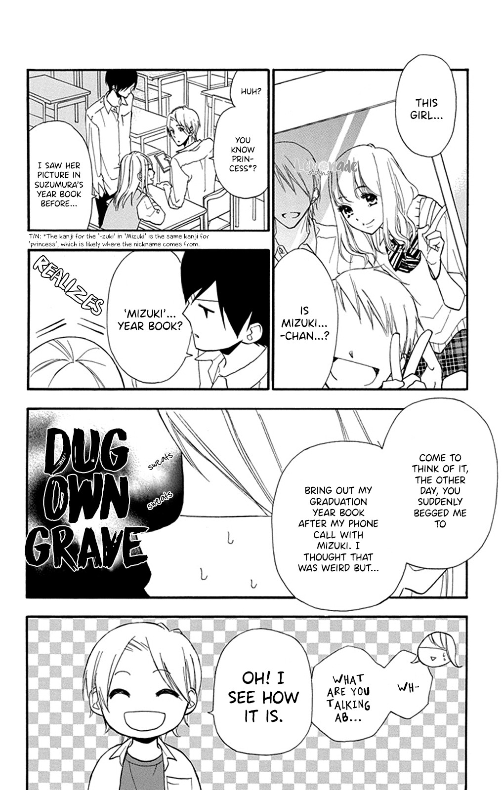 Mint Chocolate Chapter 4 page 30 - Chapter 4