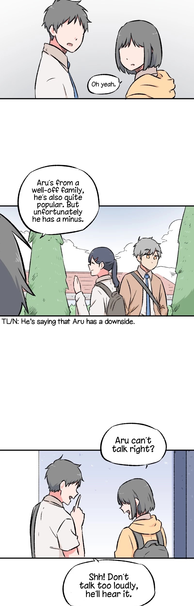 Minus (Egimugia) Chapter 18 page 2 - Chapter 18: Badmouthing