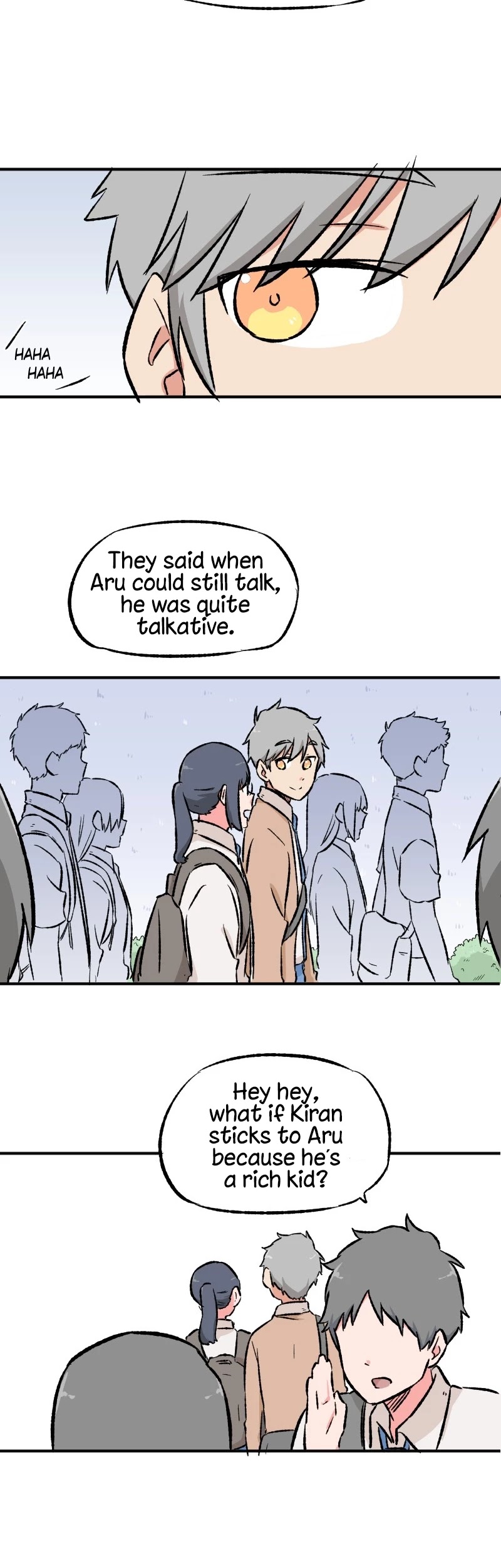 Minus (Egimugia) Chapter 18 page 3 - Chapter 18: Badmouthing