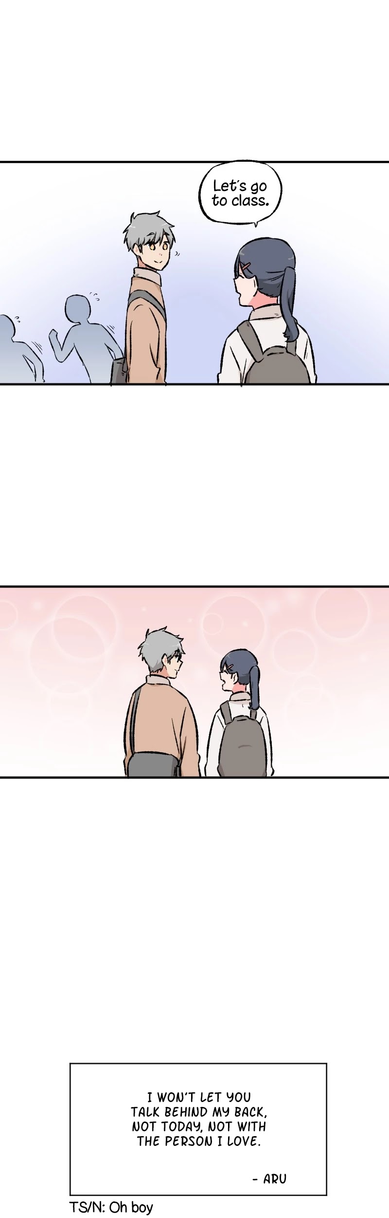 Minus (Egimugia) Chapter 18 page 6 - Chapter 18: Badmouthing