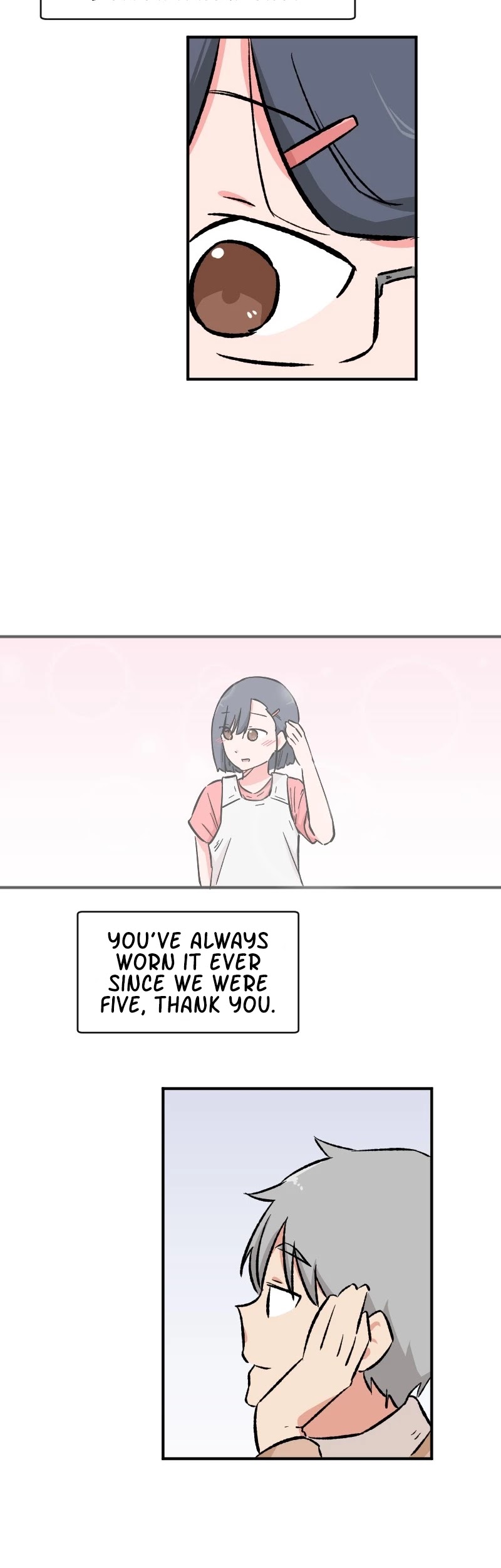 Minus (Egimugia) Chapter 19 page 3 - Chapter 19: Kiran's New Hairclip