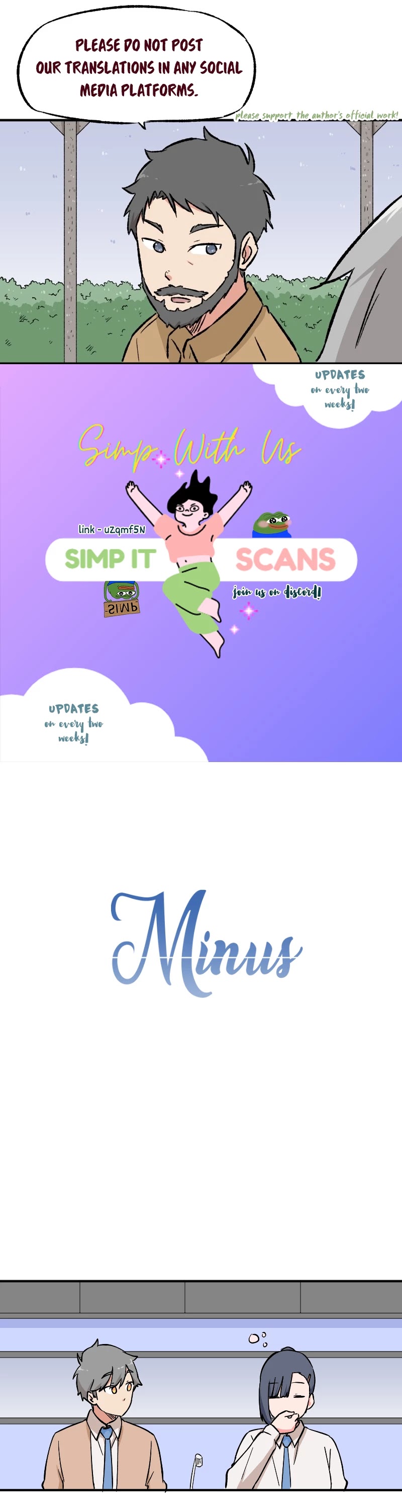 Minus (Egimugia) Chapter 2 page 1 - Chapter 2: Protecting Kiran