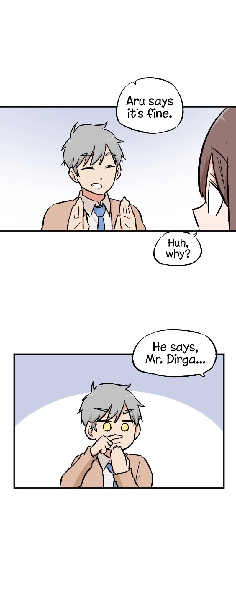 Minus (Egimugia) Chapter 21 page 4 - Chapter 21: The One Who Understands Aru