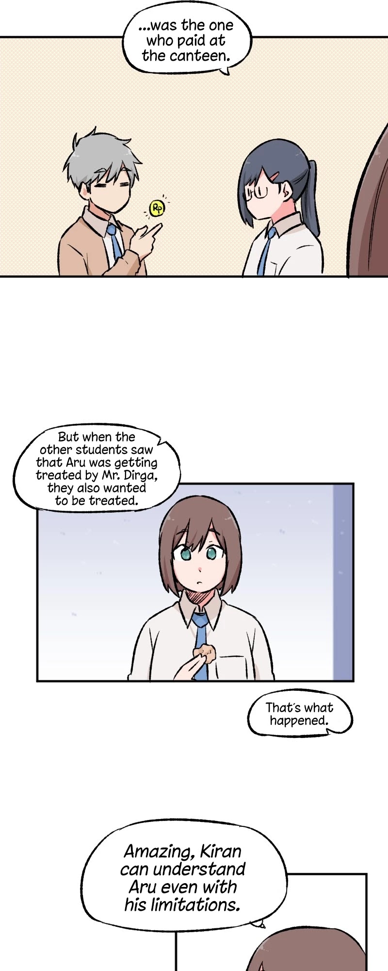 Minus (Egimugia) Chapter 21 page 5 - Chapter 21: The One Who Understands Aru