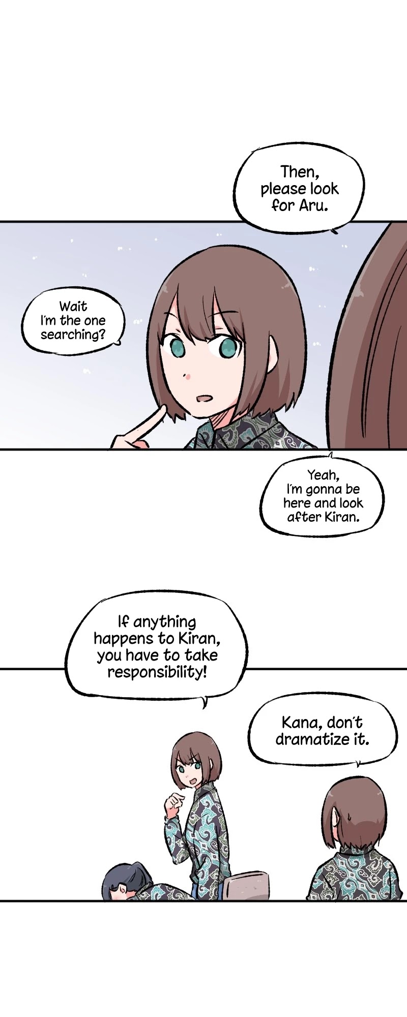 Minus (Egimugia) Chapter 25 page 6 - Chapter 25: I want Aru