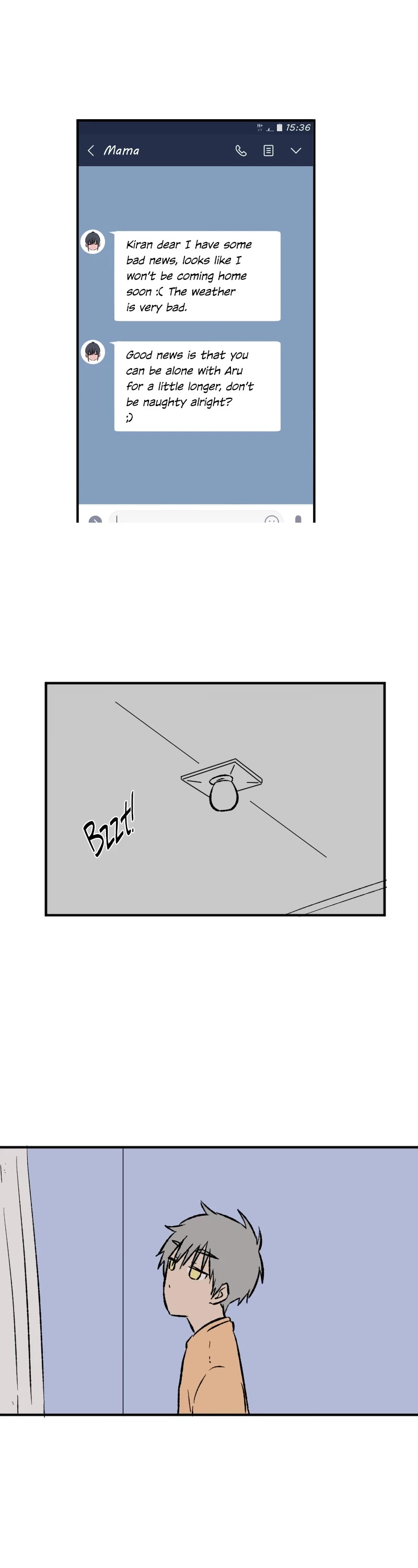 Minus (Egimugia) Chapter 31 page 6 - Chapter 31: Bad Weather
