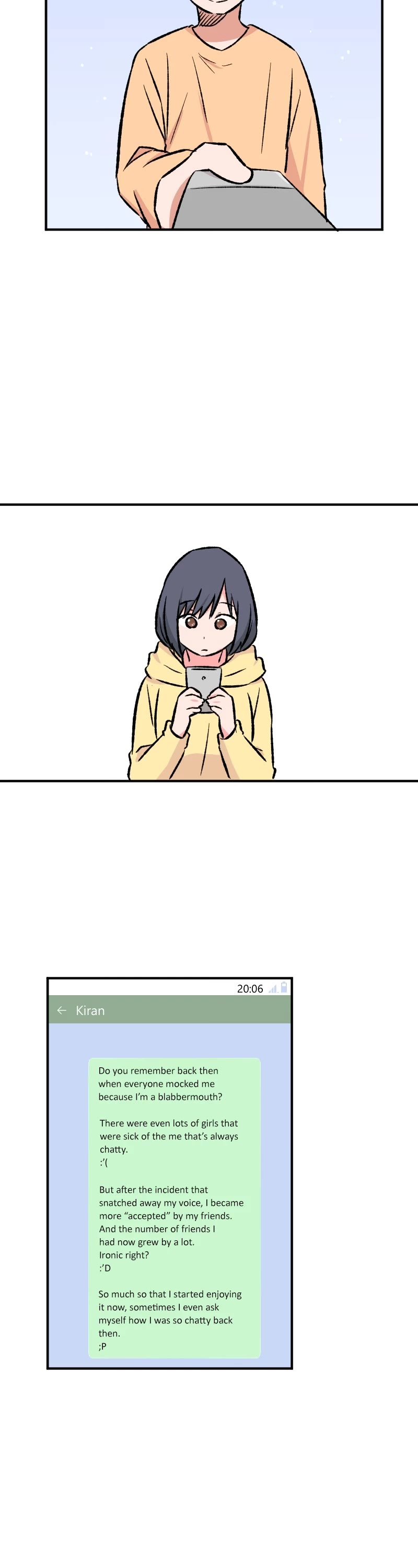 Minus (Egimugia) Chapter 33 page 6 - Chapter 33: Aru's Confession
