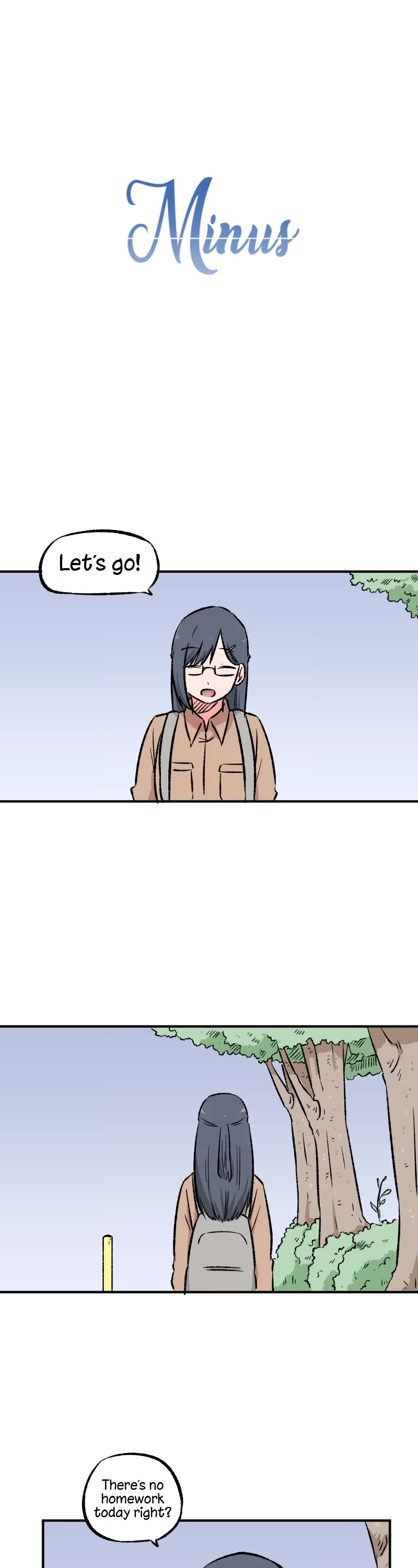 Minus (Egimugia) Chapter 35 page 1 - Chapter 35: Don't Worry