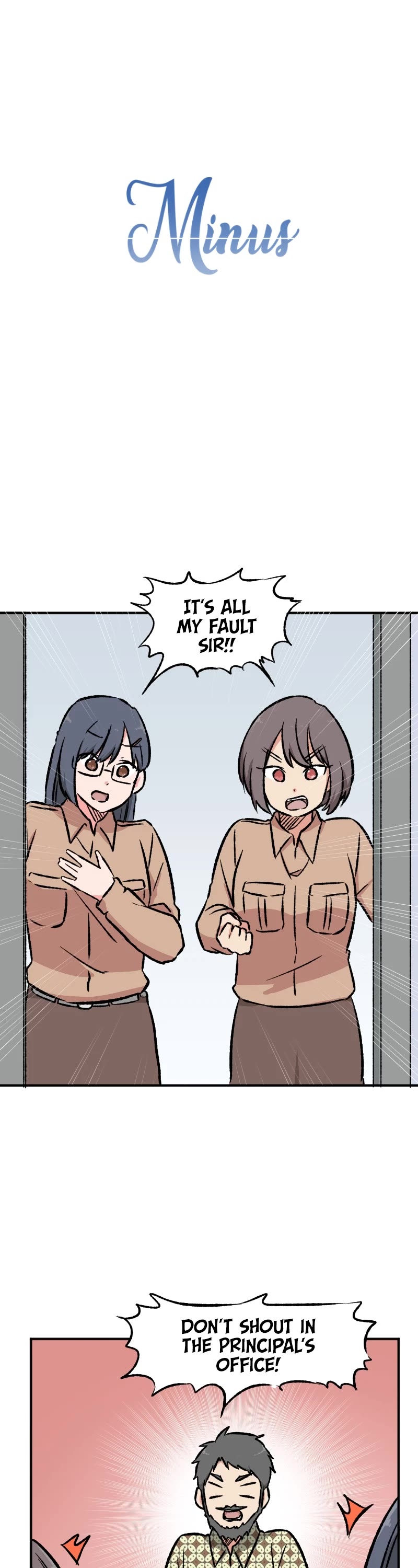 Minus (Egimugia) Chapter 37 page 1 - Chapter 37: Thanks