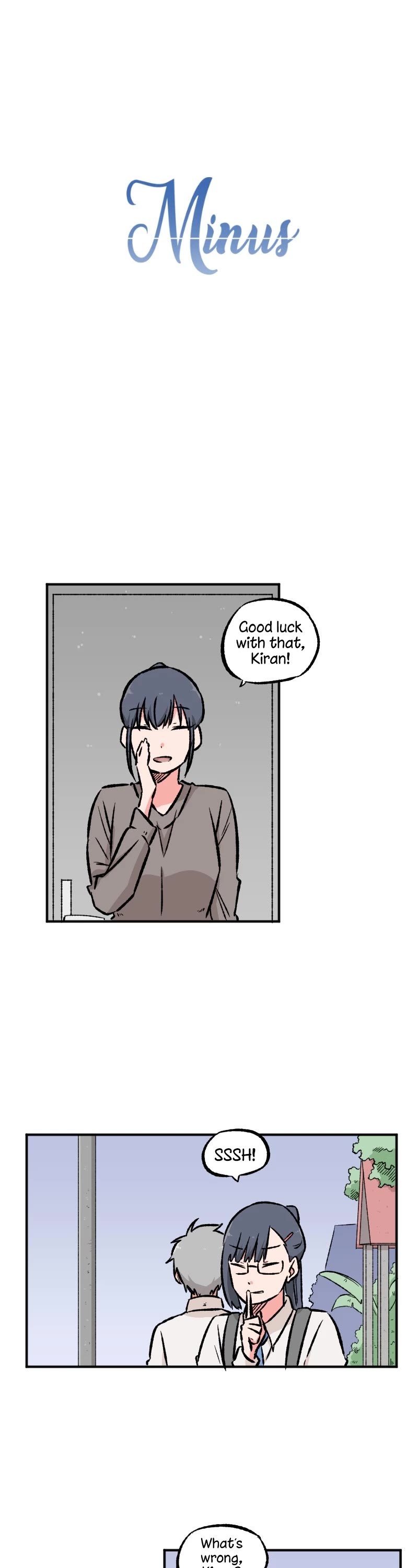 Minus (Egimugia) Chapter 38 page 1 - Chapter 38: Beginning of the Incident