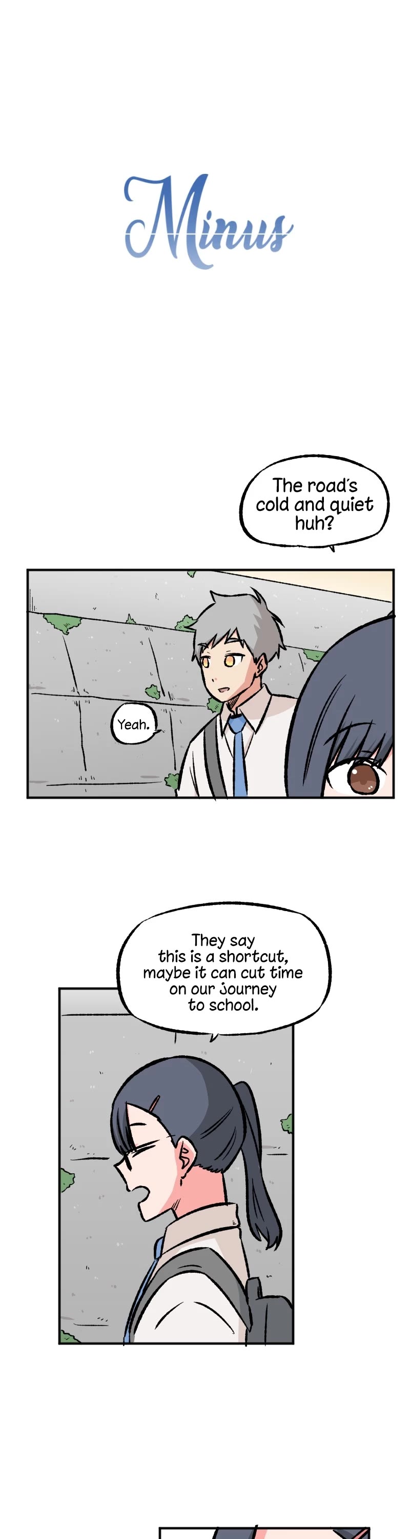 Minus (Egimugia) Chapter 39 page 1 - Chapter 39: Aru's Hunch