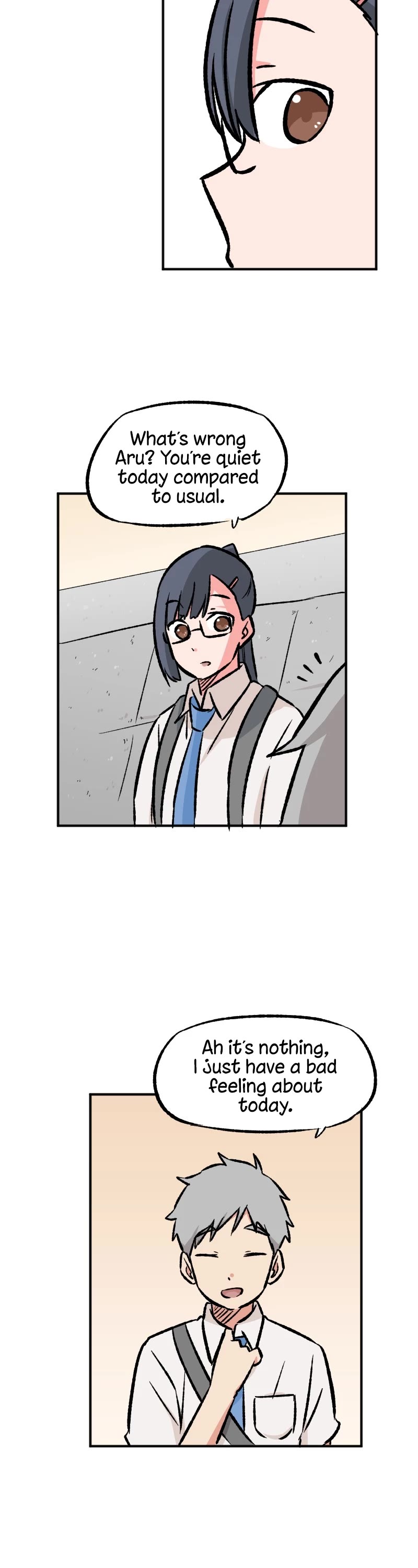 Minus (Egimugia) Chapter 39 page 2 - Chapter 39: Aru's Hunch