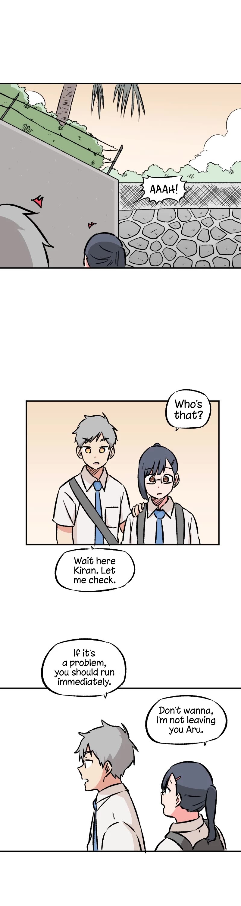 Minus (Egimugia) Chapter 39 page 3 - Chapter 39: Aru's Hunch