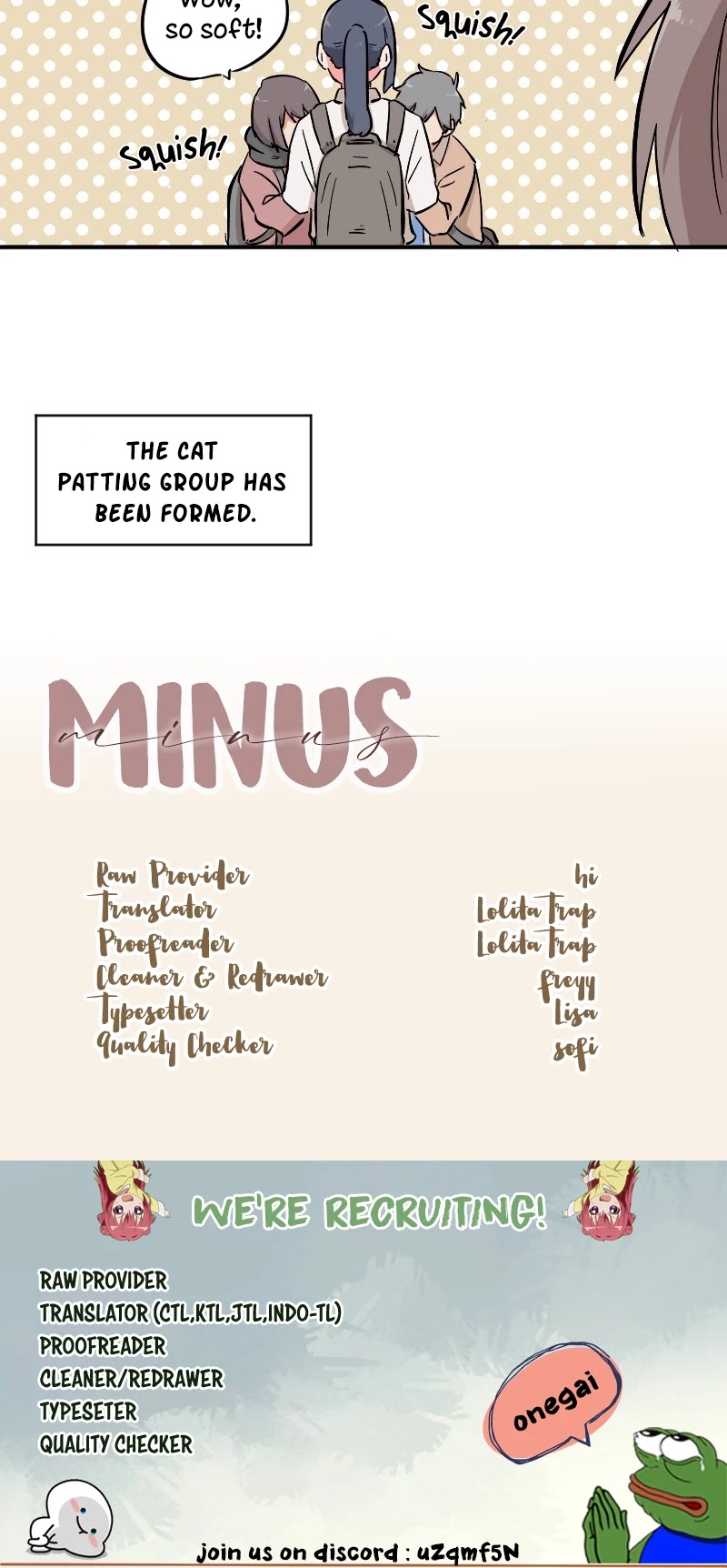 Minus (Egimugia) Chapter 4 page 11 - Chapter 4: The Formation Of A New Group