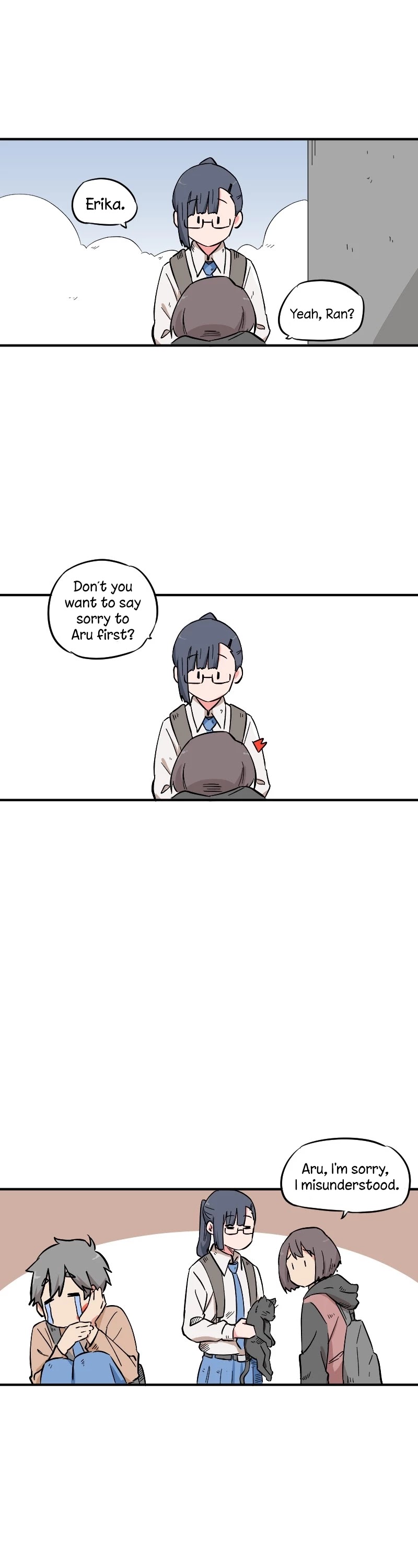 Minus (Egimugia) Chapter 4 page 8 - Chapter 4: The Formation Of A New Group