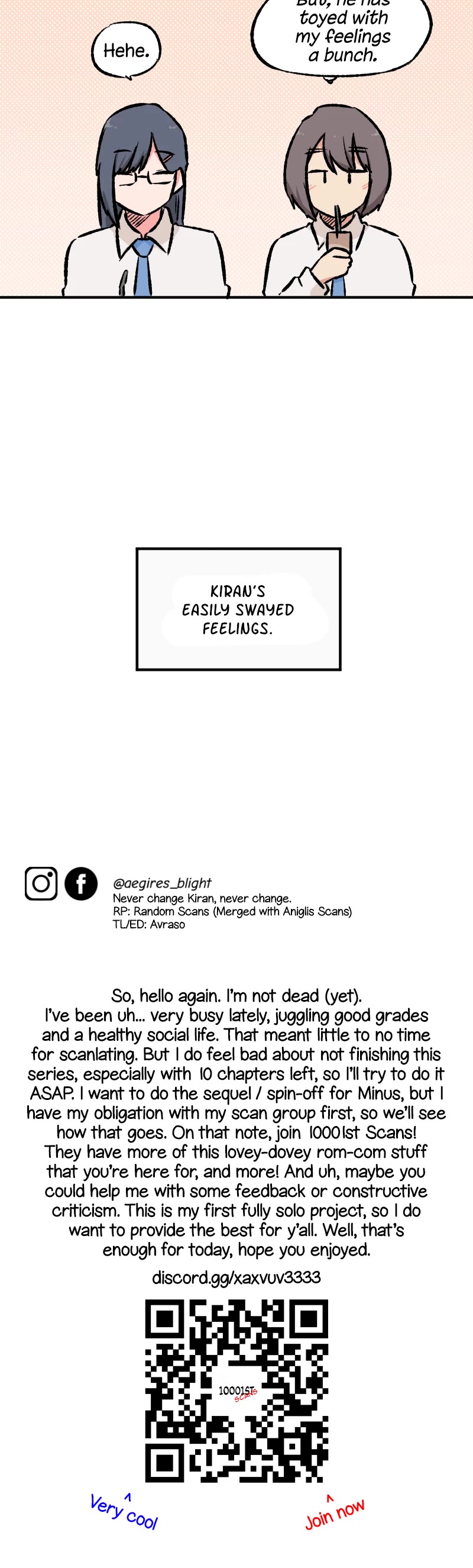 Minus (Egimugia) Chapter 45 page 9 - Chapter 45: The Most Important