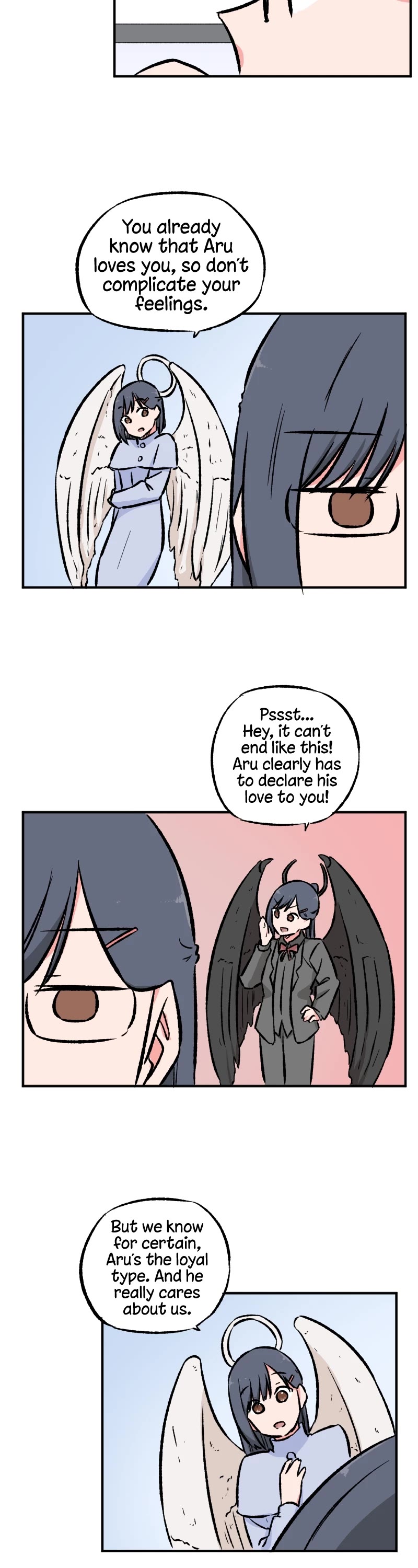 Minus (Egimugia) Chapter 46 page 2 - Chapter 46: Inner Conflict