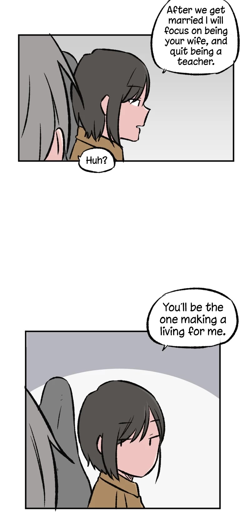 Minus (Egimugia) Chapter 48 page 8 - Chapter 48: In the Rain