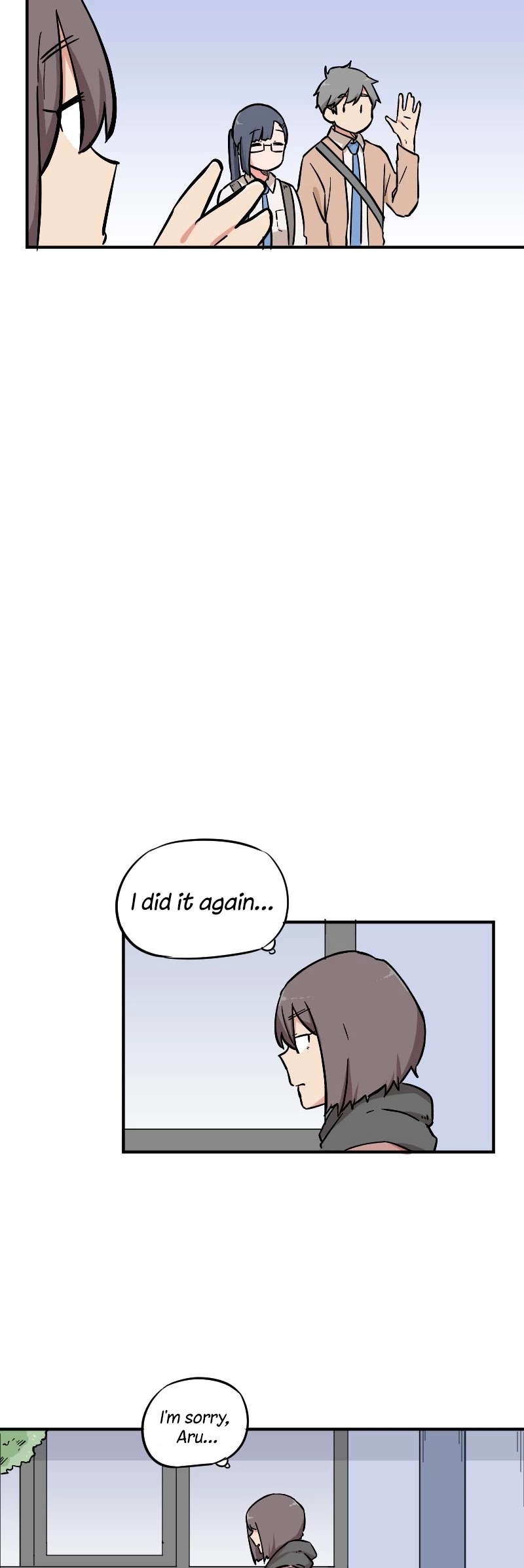 Minus (Egimugia) Chapter 5 page 2 - Chapter 5: The Tragedy of Mr. Glasses