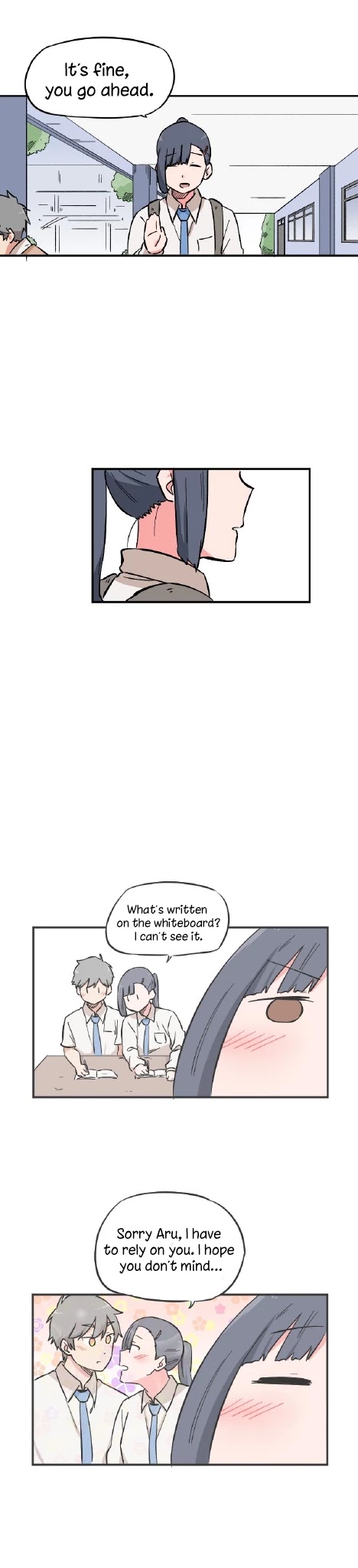 Minus (Egimugia) Chapter 5 page 6 - Chapter 5: The Tragedy of Mr. Glasses