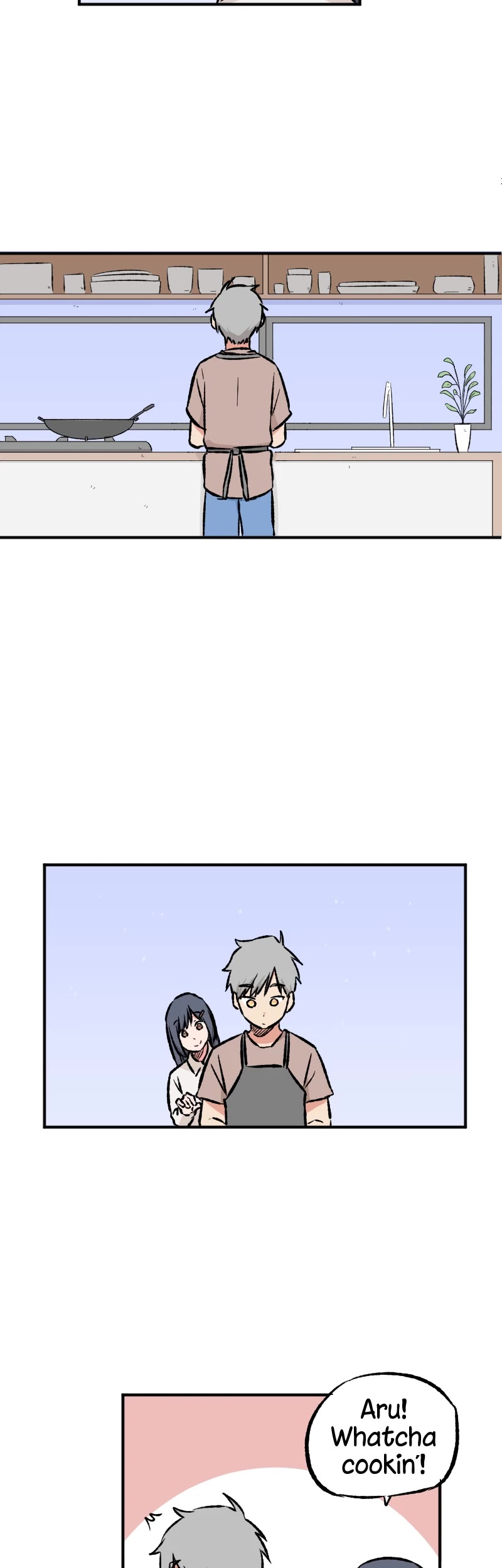 Minus (Egimugia) Chapter 50 page 4 - Chapter 50: Aru Cooking