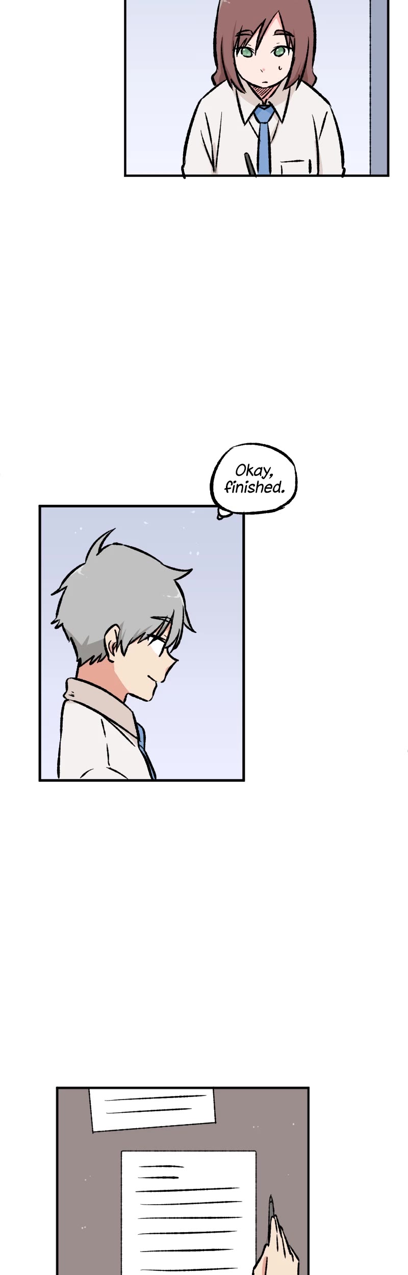 Minus (Egimugia) Chapter 54 page 4 - Chapter 54: Exams