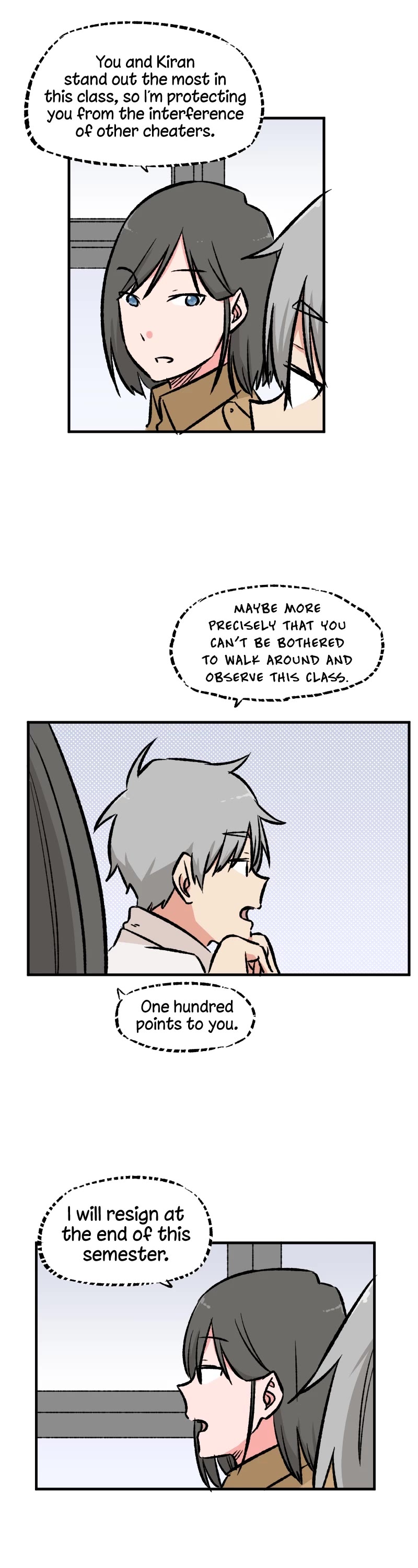Minus (Egimugia) Chapter 54 page 6 - Chapter 54: Exams