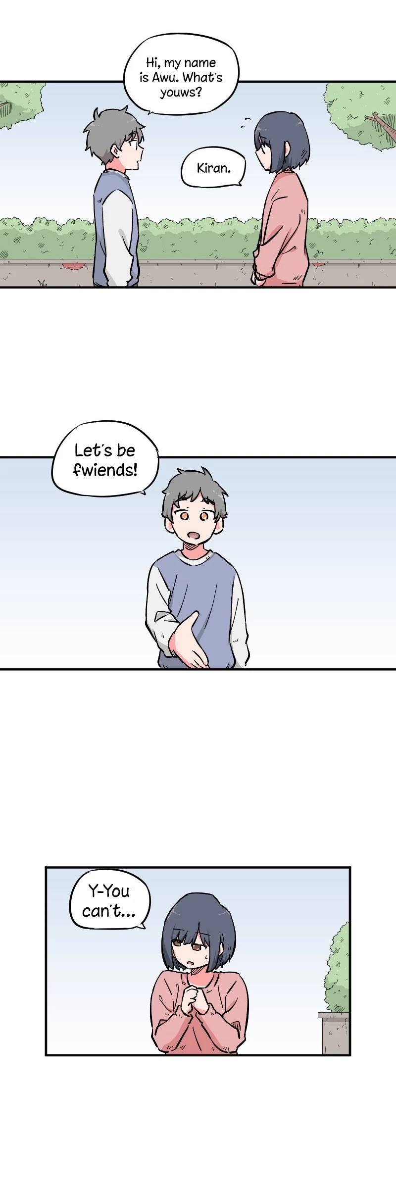 Minus (Egimugia) Chapter 6 page 3 - Chapter 6: A Wesponsible Man