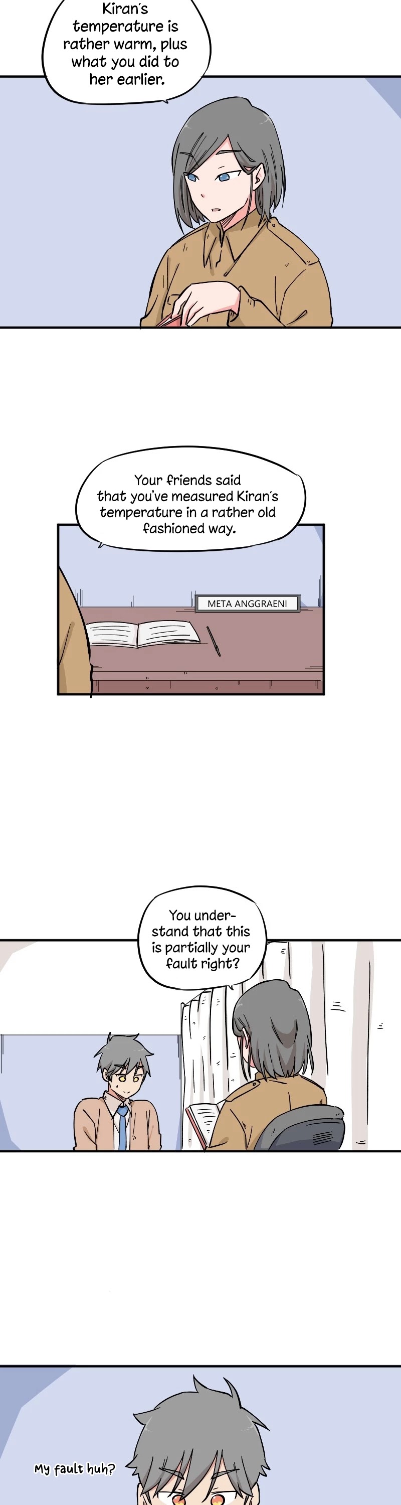 Minus (Egimugia) Chapter 8 page 3 - Chapter 8: Questionable Insensitivity