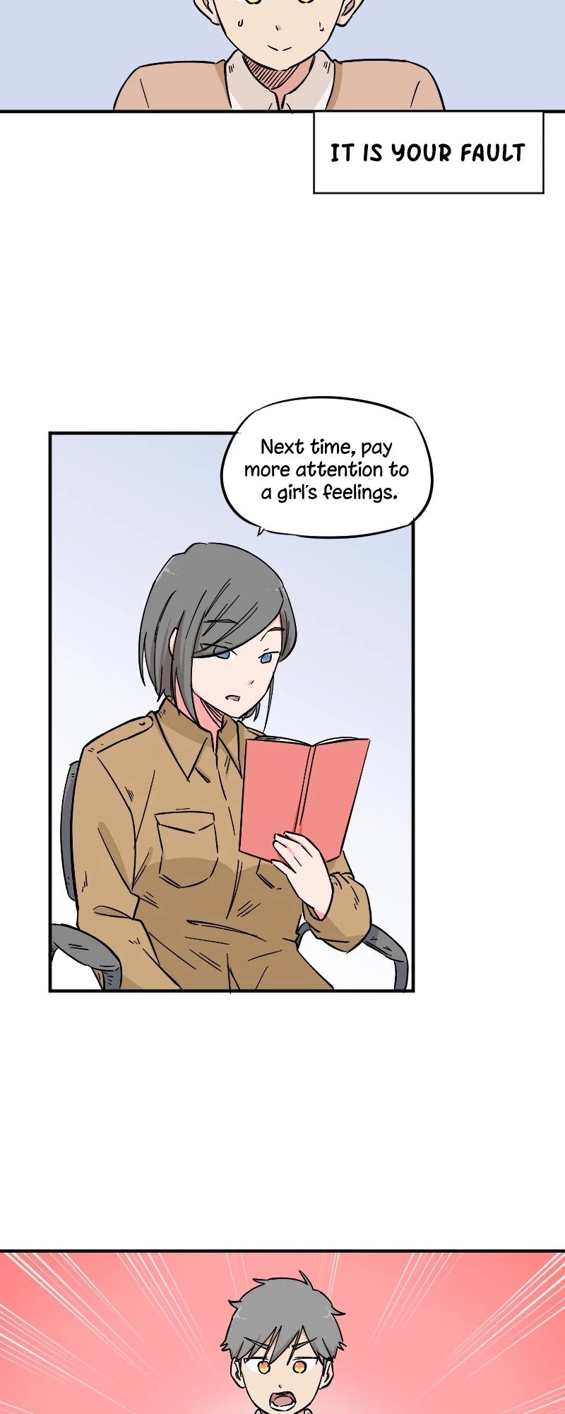 Minus (Egimugia) Chapter 8 page 4 - Chapter 8: Questionable Insensitivity