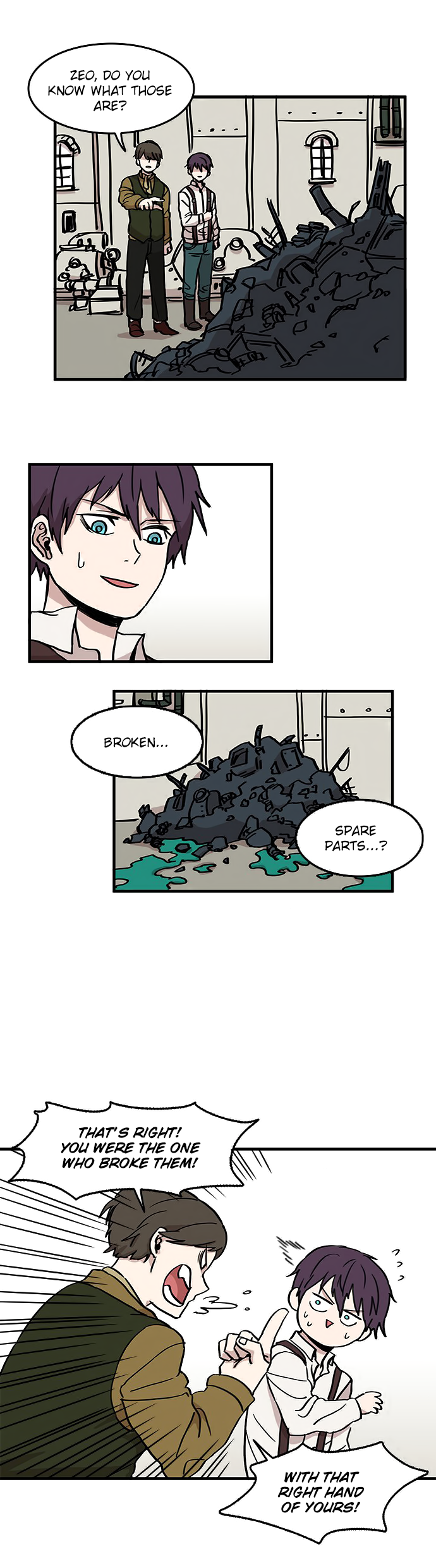 Minus Hand Chapter 1 page 19 - Chapter 1