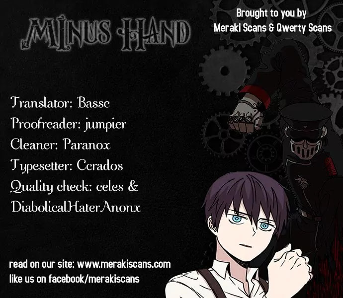 Minus Hand Chapter 10 page 1 - Chapter 10