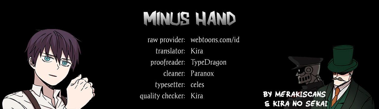 Minus Hand Chapter 2 page 1 - Chapter 2