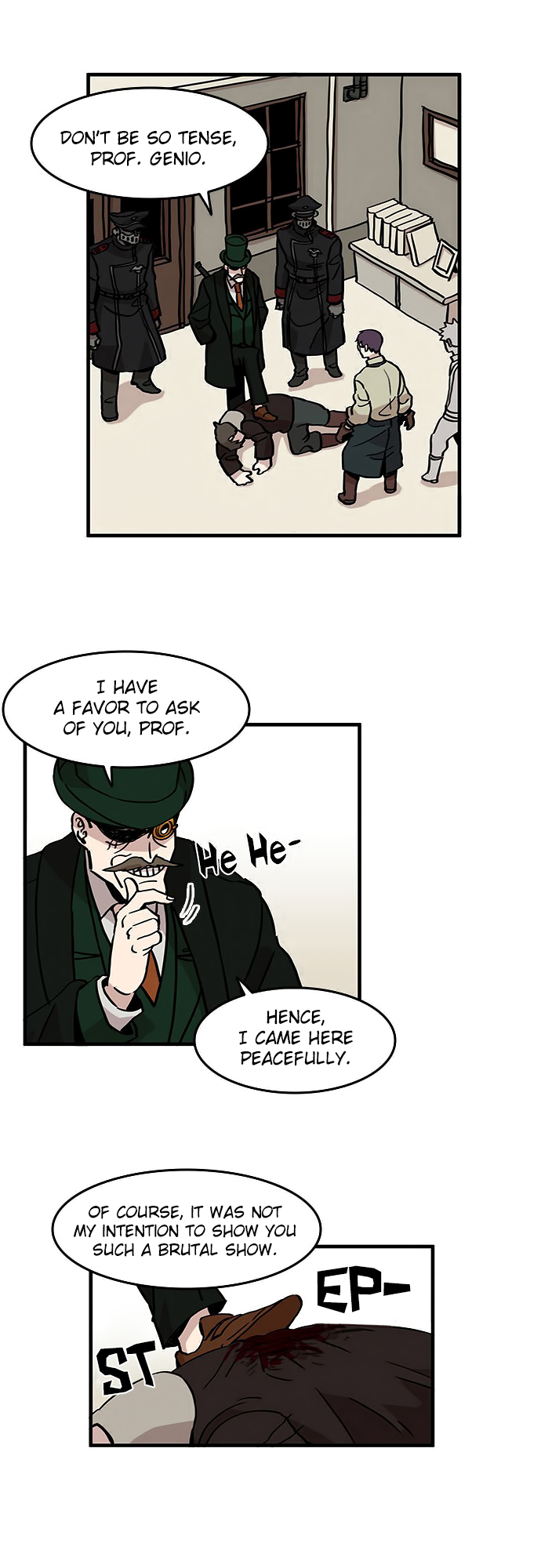 Minus Hand Chapter 2 page 8 - Chapter 2