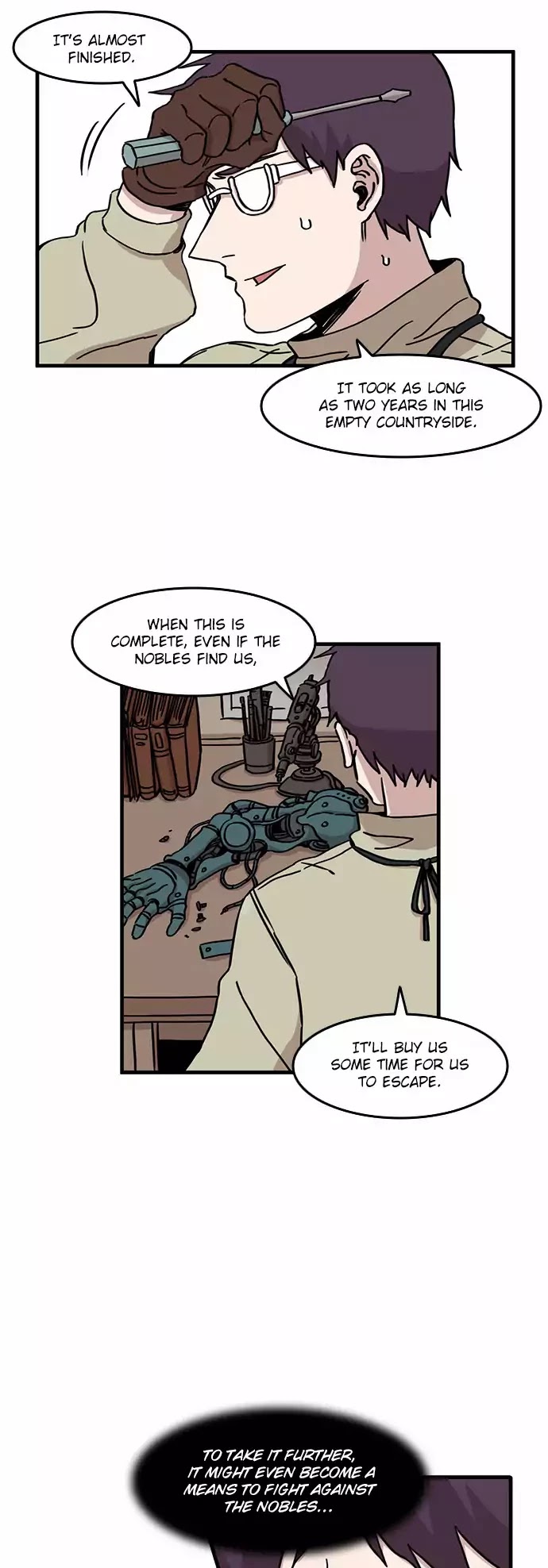 Minus Hand Chapter 21 page 3 - Chapter 21