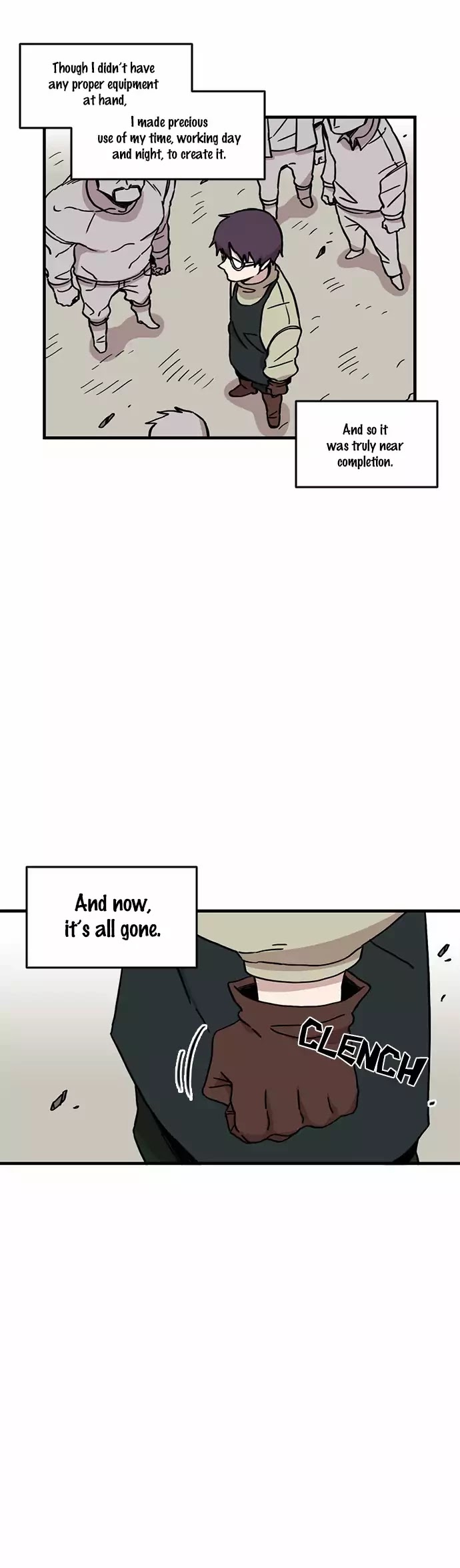 Minus Hand Chapter 21 page 8 - Chapter 21