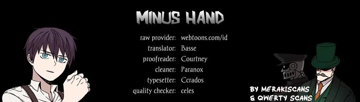 Minus Hand Chapter 7 page 1 - Chapter 7