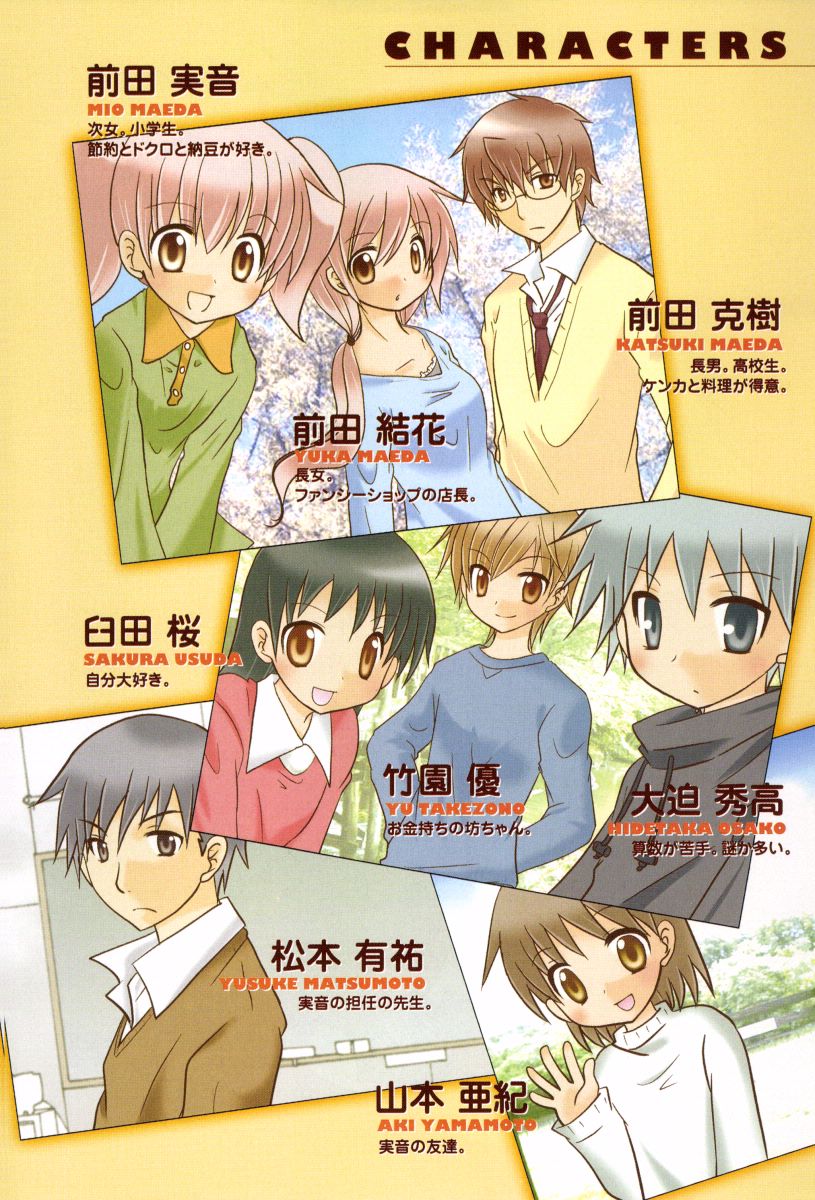 Mio's Diary Chapter 1 page 3 - Chapter 1